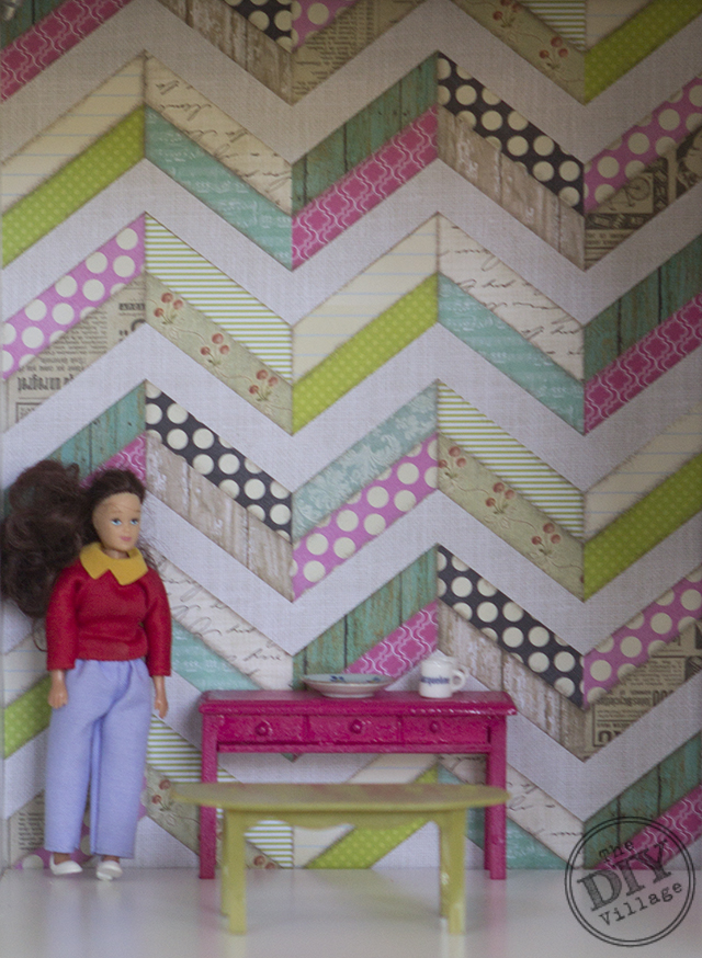 DIY Dollhouse dining room