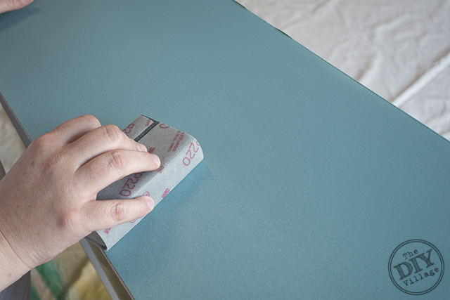 Painting laminate furniture