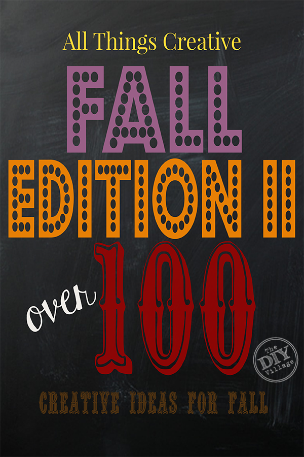 Over 100 creative recipes, crafts, and decor ideas for fall! 