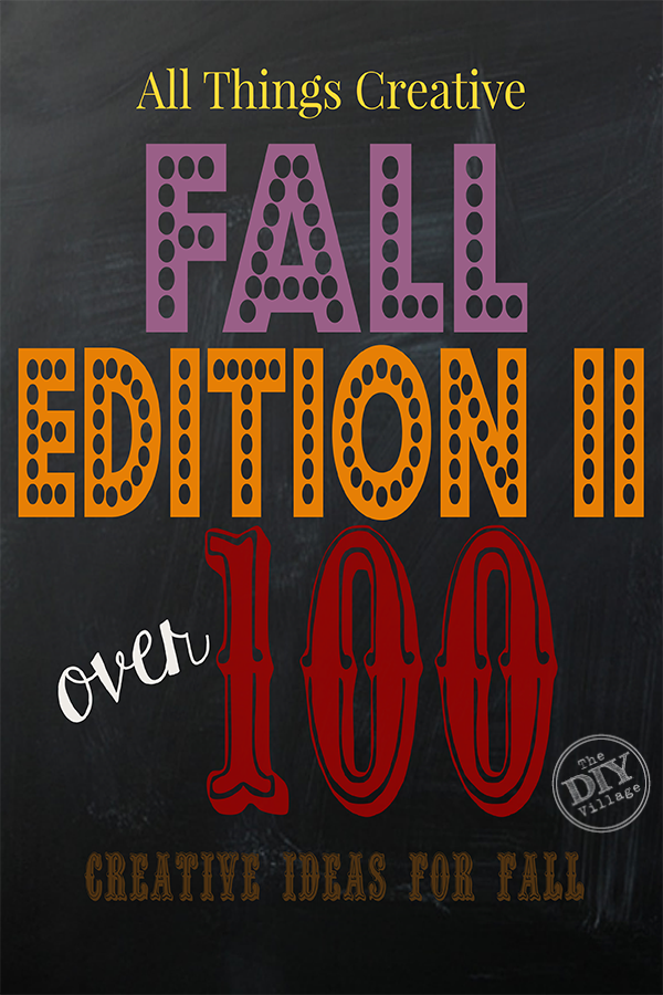 Over 100 creative recipes, crafts, and decor ideas for fall!