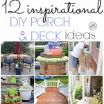 12 inspirational diy porch deck ideas