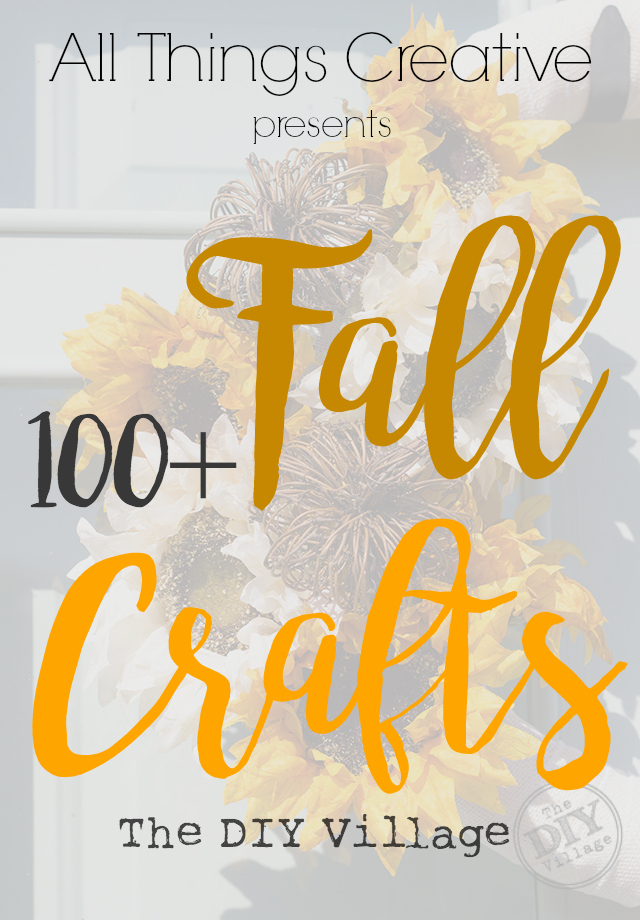 Over 150 amazing Craft ideas for Fall and Halloween. It's like one stop shopping for fall crafts ideas