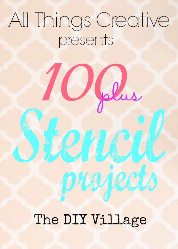 These aren't your grandma's stencils! OVER 100 creative ideas for using stencils from furniture, to walls, to amazing gift ideas. We've got you covered!