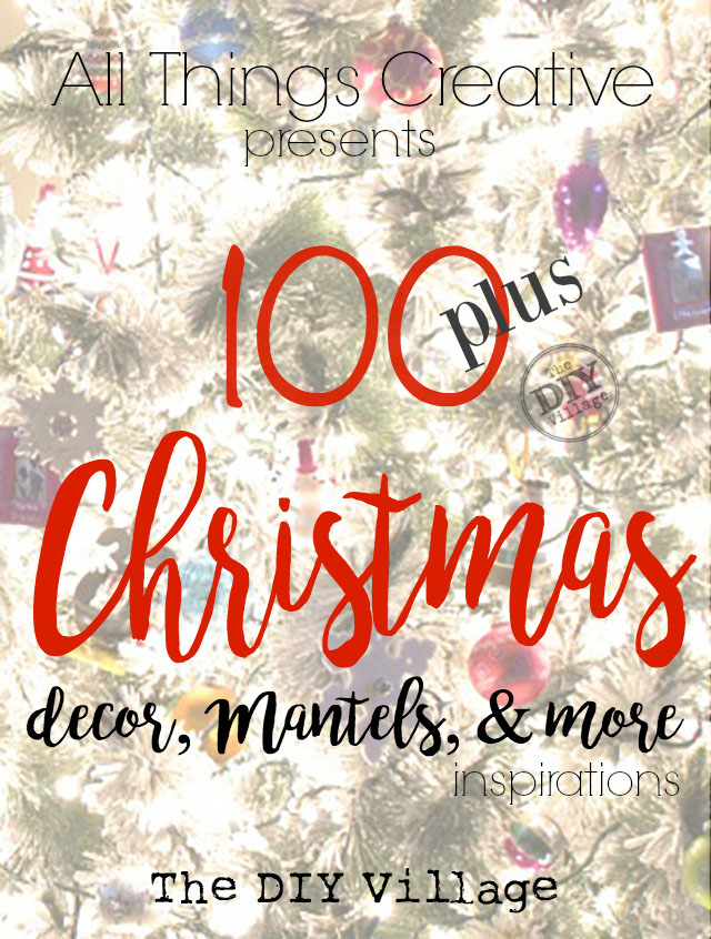 Over 100 creative ideas for Christmas Decor, Food, and more! An amazing collaboration of 10 bloggers bringing you their best content!