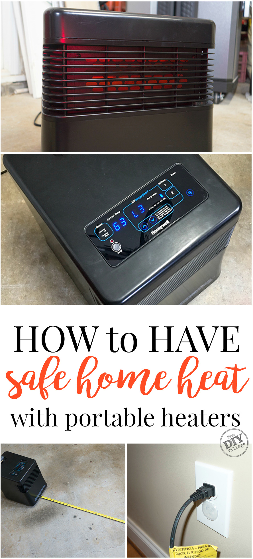 Safe home heat is a hugely important during the winter months when the use of secondary heating sources is higher. Be smart and safe about your use of portable heaters with some easy tips. 