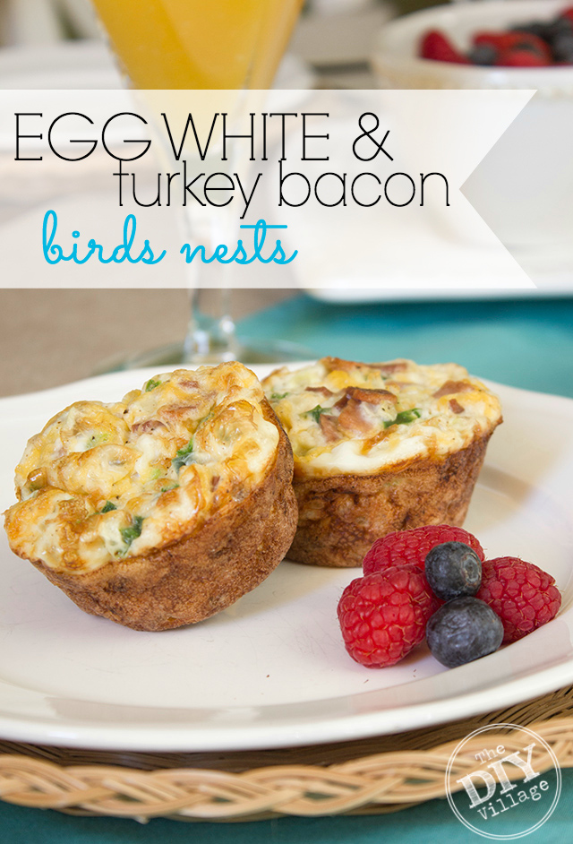 egg white bacon brunch recipe