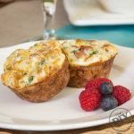 Egg white and turkey bacon birds nests. Perfect for brunch, Mother's Day, any day! These are awesome.