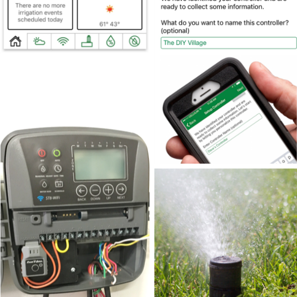 Rain Bird ST8O-2.0 WIFI Smart Irrigation 8-Zone Outdoor Timer