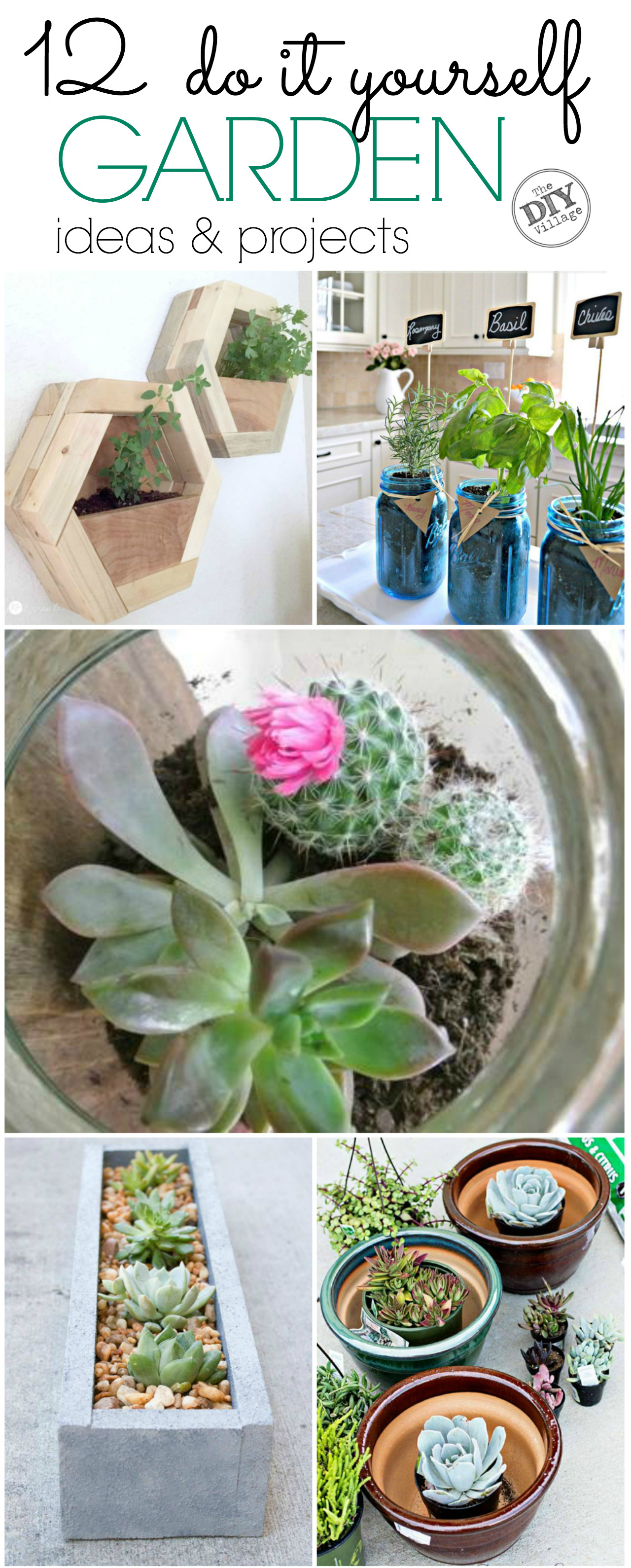 12 do it yourself ideas for the garden