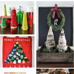 12 inspiration Christmas tree and decor ideas. #christmasdecor #diychristmas #christmastrees #DIYHousewives