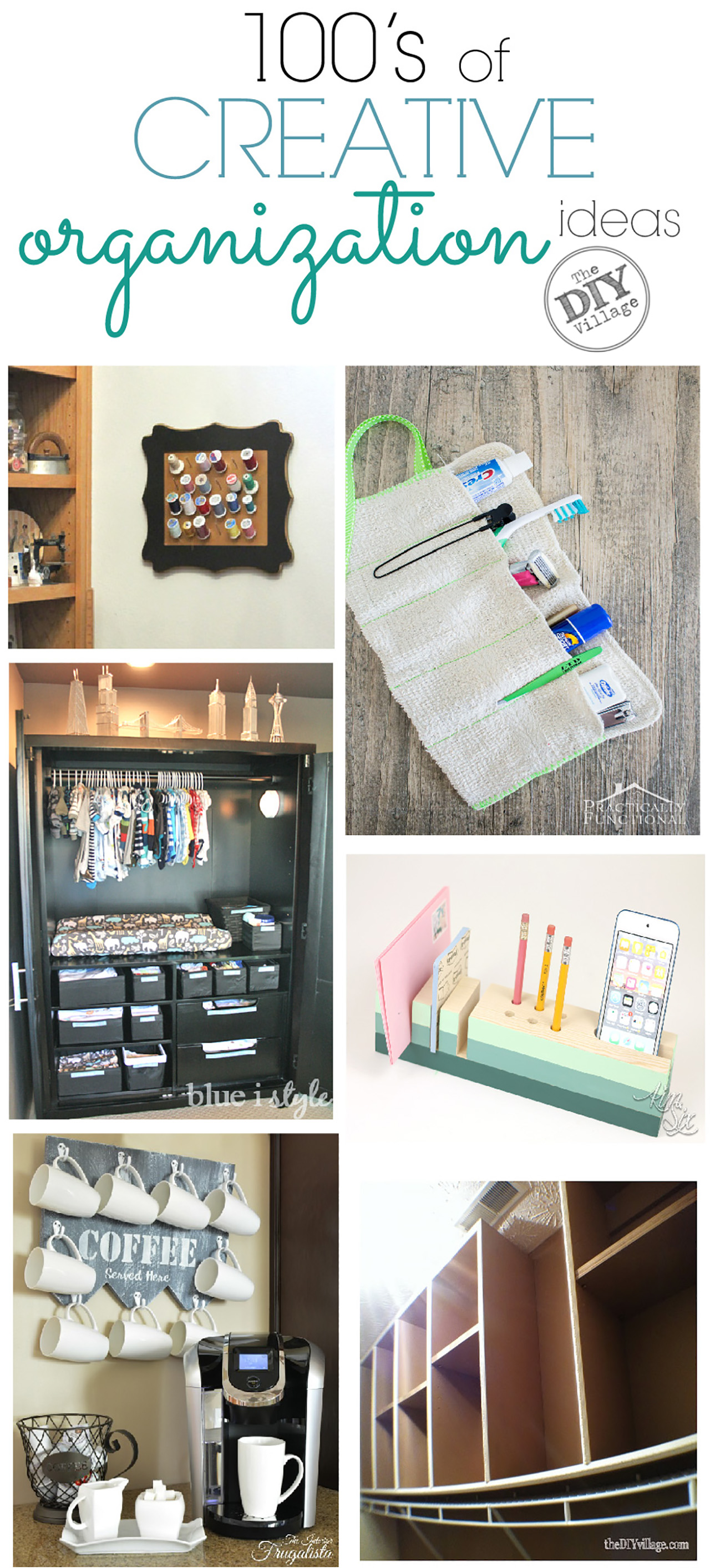 28 Super Creative DIY Home Organization Ideas - H2OBungalow