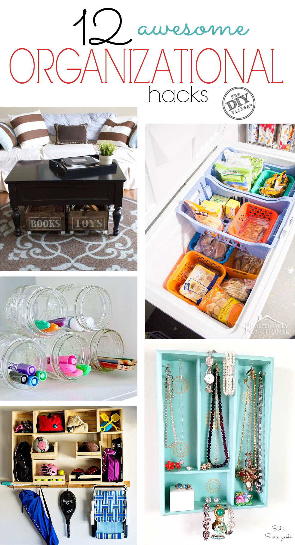12 awesome organization hacks for every home!