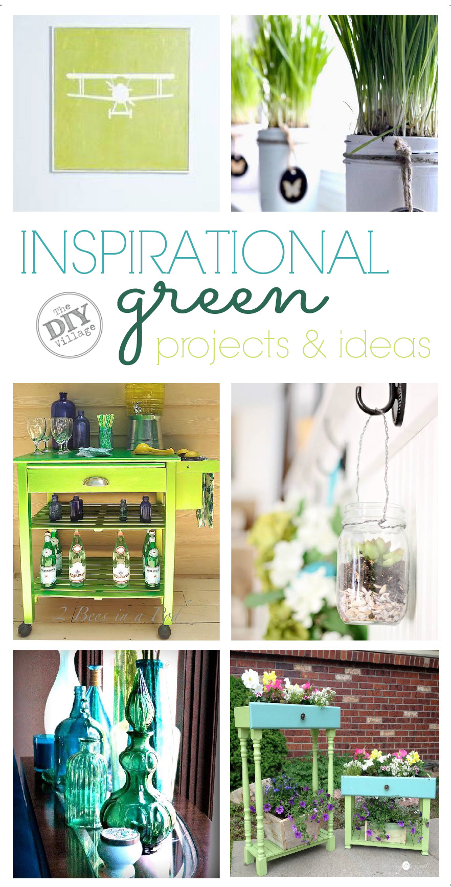 Eleven Green inspirational projects and ideas.