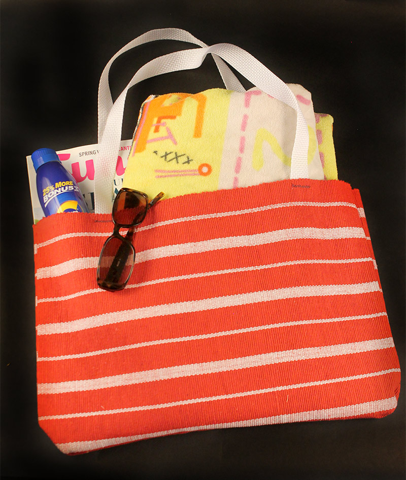 Easy Dollar Store tote bag - 10 Spring Dollar Store Crafts