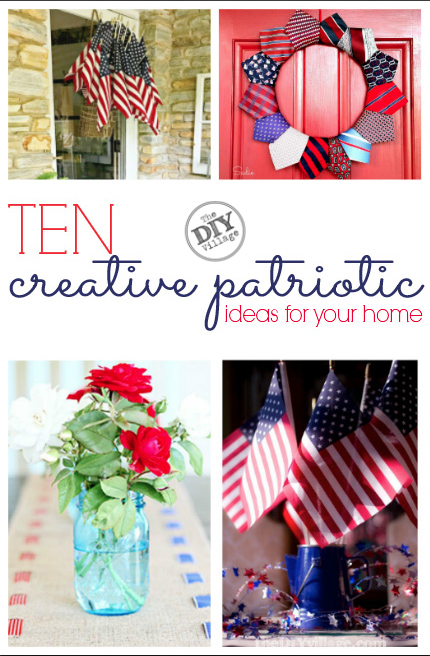 Ten creative patriotic ideas for your home