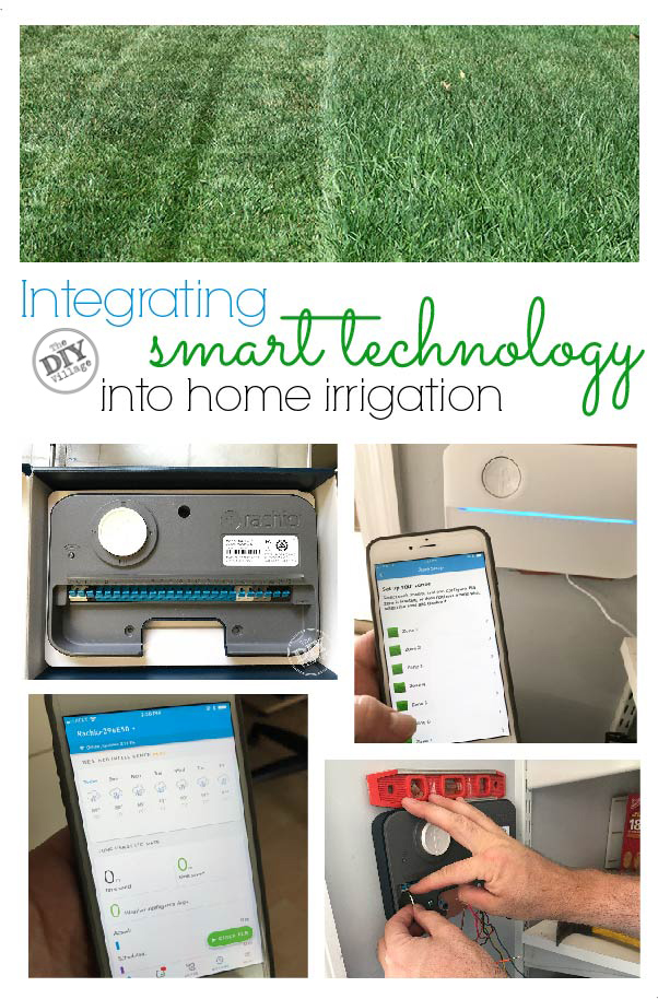 Save money and water by integrating smart technology irrigation into your home. #ad #irrigation #smarttech #smartwatering #smarthome #greengrass