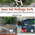 Awesome DIY Creative Projects using Unconventional materials. #diy #powertoolchallenge #platformswing #busyboard #outdoorplanter #deskstorage #diyprojects #homedecor