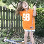 Perfect for kids - DIY platform swing tutorial. #diyswing #platformswing #sensoryswing #outdoor #ropeswing #tutorial #diy #powertoolchallenge