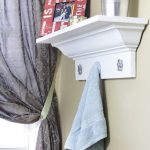 DIY Crown Molding Shelf Decorative-Crown-Molding-Shelf #diy #homedeocr #homeimprovement