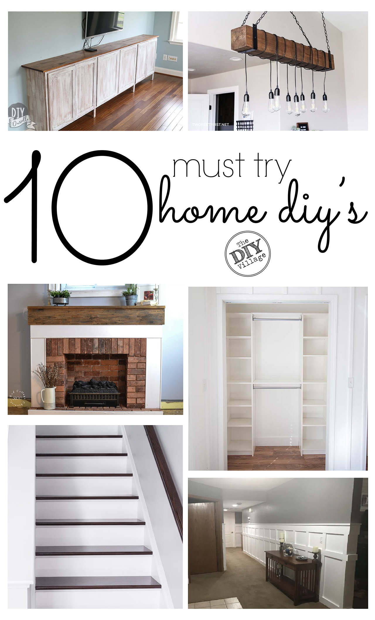 Improve your home with 10 must try DIY's