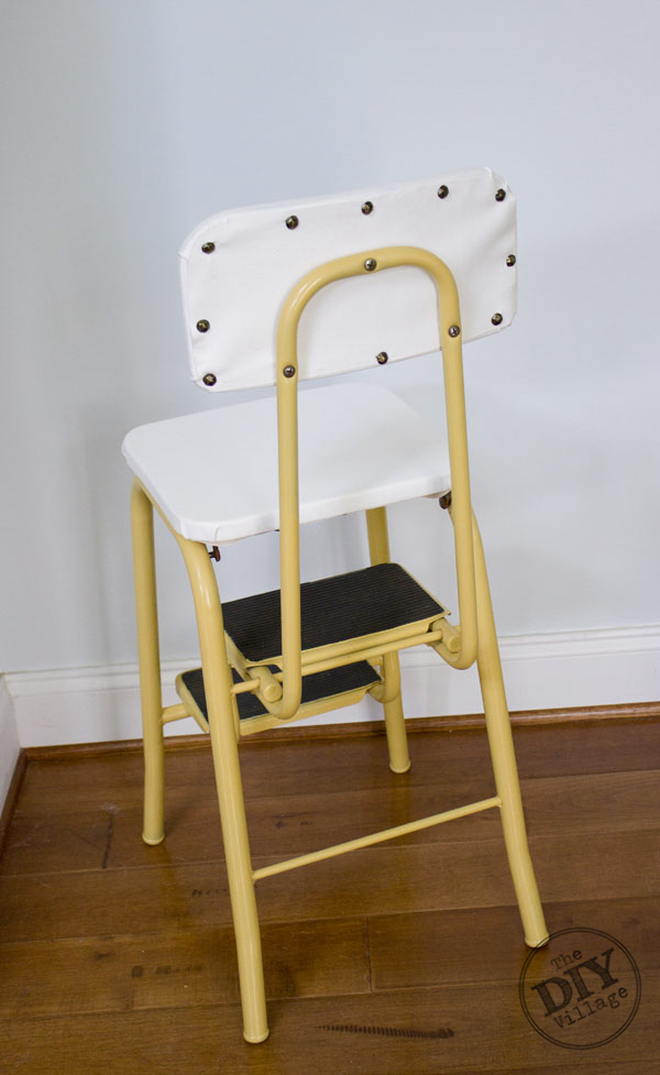 Curbside Vintage Step Stool Makeover - Pretty Handy Girl